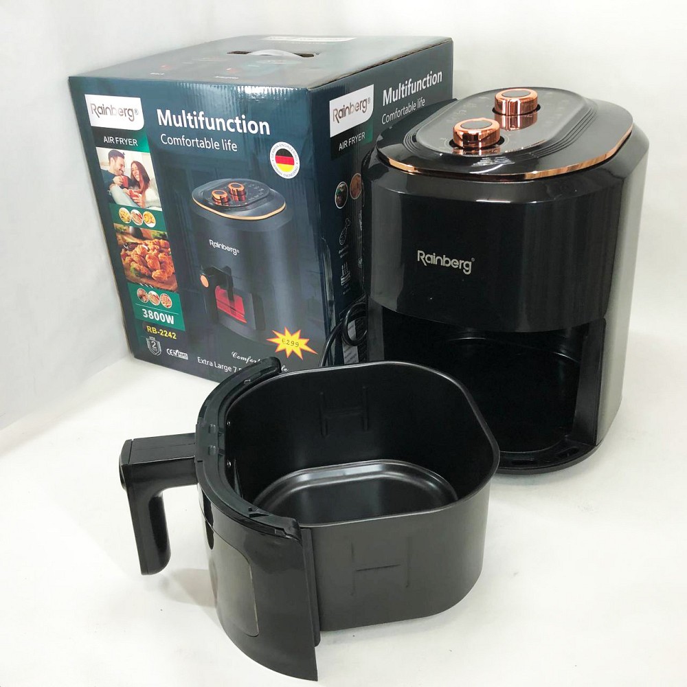 Електроплити без духовки, Фритюрниця гаряче повітря, Фритюрниця для приготування фрі-картоплі без олії JI-68 Львів - фото 14