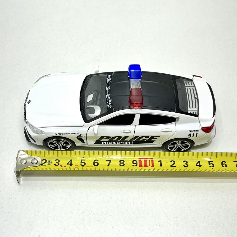 Машина Автосвіт BMW M8 інерційна відчиняються двері 16 см Біла (AP-1958) Чернігів - фото 6