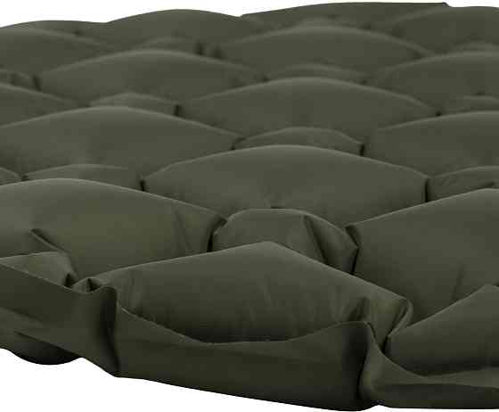 Надувной коврик Highlander Nap-Pak Inflatable Sleeping Mat PrimaLoft 5 см Оливковый (AIR072-OG) Киев
