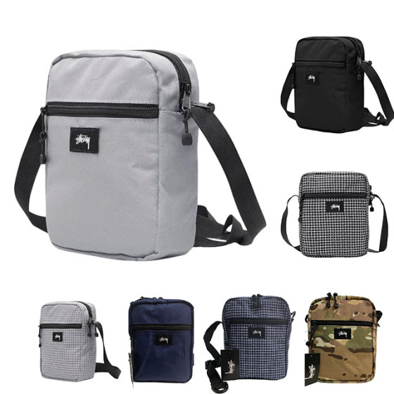 Сумка через плече Stussy 19x16 сірий Запоріжжя