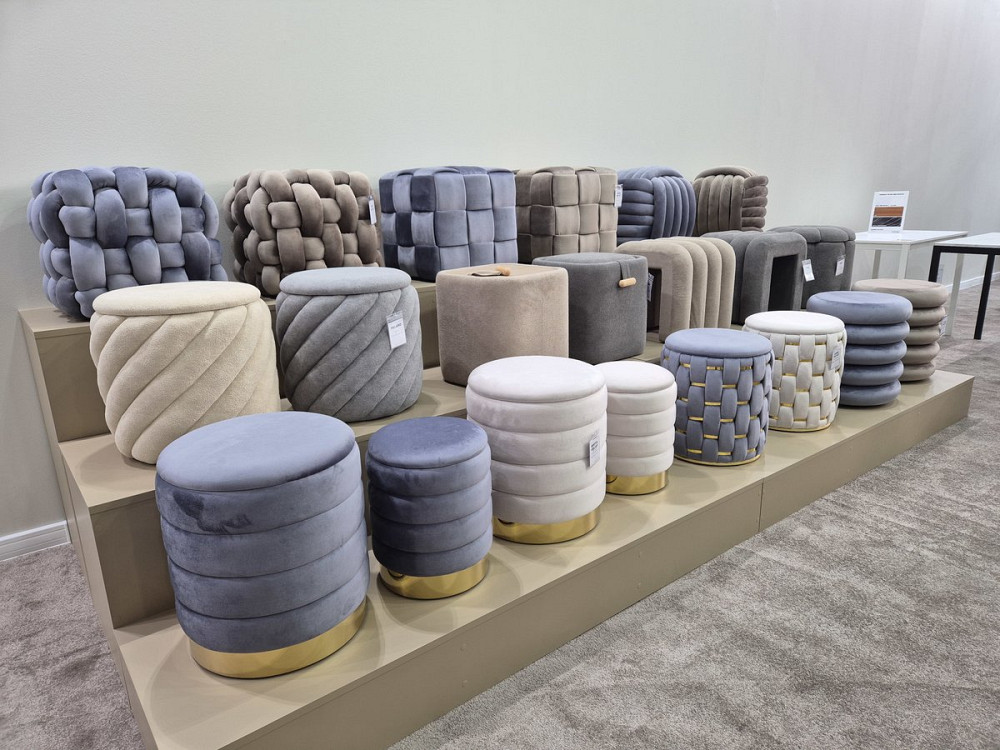 Пуф PELARO світло-сірий TAP.256 Київ - фото 5