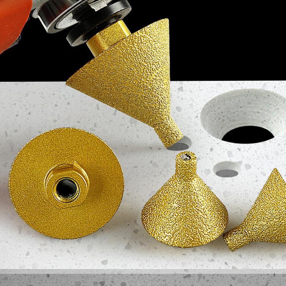 Алмазна конусна фреза 9-38мм для кераміки та граніту Київ - фото 7