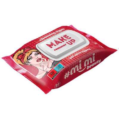 Вологі серветки Mi Mi Beauty Для зняття макіяжу 24 шт. (4820237500564) Вінниця - фото 1