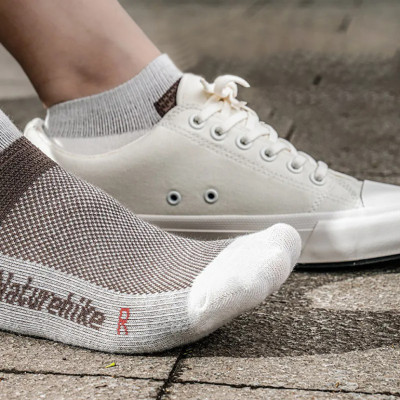 Носки Naturehike висихаючі NH21FS013 3 пари бежеві, коричневі чорні М (6927595775080) Винница - изображение 7