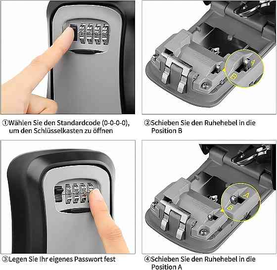 Сейф для ключів із кодовим замком Луцк