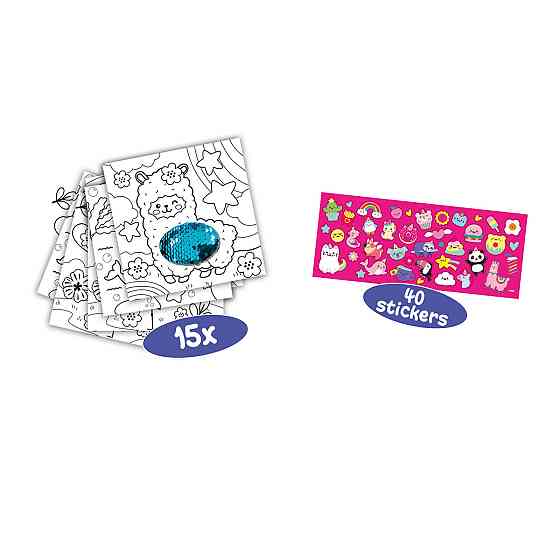 Книжка-розмальовка — Блискітки Дніпро