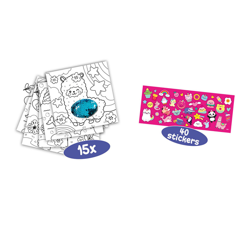 Книжка-розмальовка — Блискітки Дніпро - фото 3