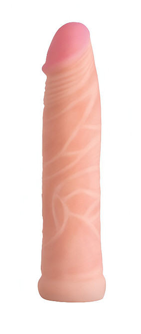Насадка для страпона тілесна EGZO CIBERSKIN NSTR13 ( 15,5 см х 3,8 см ) Sex Aura Київ - фото 3