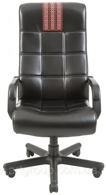 Офисное Кресло Руководителя Richman Virginia Titan Black (Без Принта) Пластик Рич М2 AnyFix Черный Днепр - изображение 5