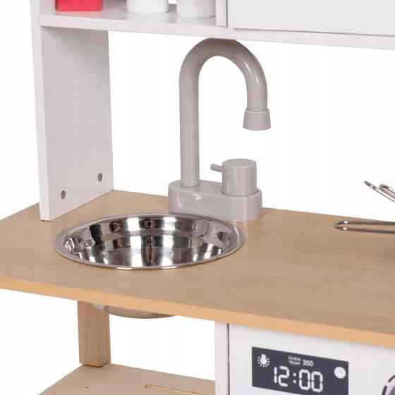 Детская игровая деревянная кухня с посудой и аксессуарами Kruzzel (21933) Нововолынск