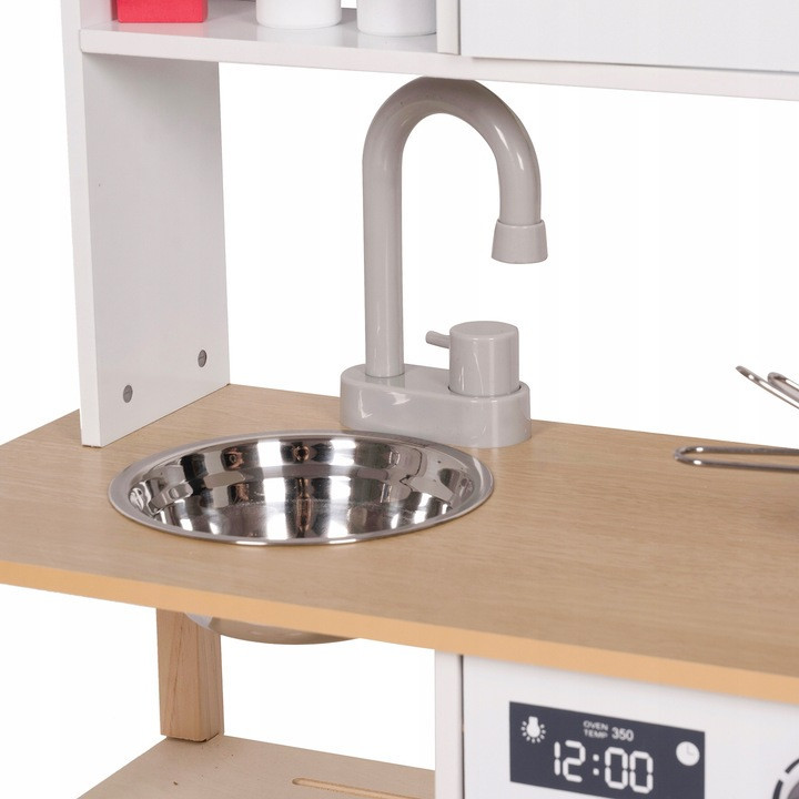 Детская игровая деревянная кухня с посудой и аксессуарами Kruzzel (21933) Нововолынск - изображение 3