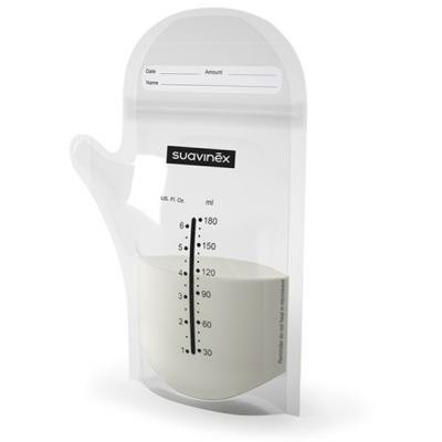 Пакет для хранения грудного молока Suavinex 180 мл (400639) Винница - изображение 4