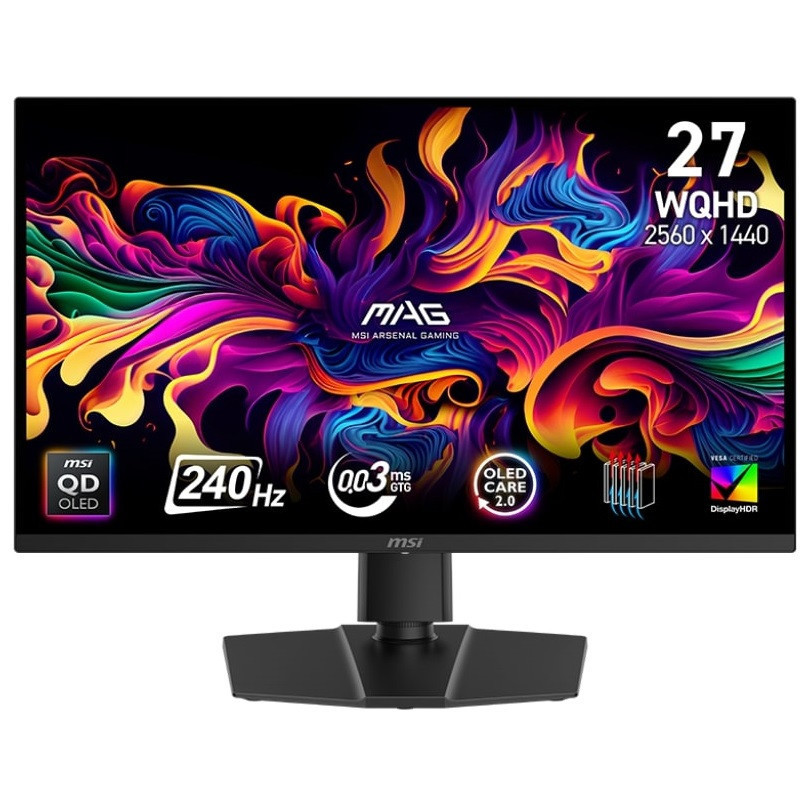Монітор MSI 26.5" MAG 273QP QD-OLED X24 Black 240Hz ( 12984 ) Харків - фото 1