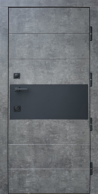 Дверь квартирная СТРОНГ серия ПРОТЕКТ 4 контура, модель СТОУН 4К 860 Киев - изображение 1