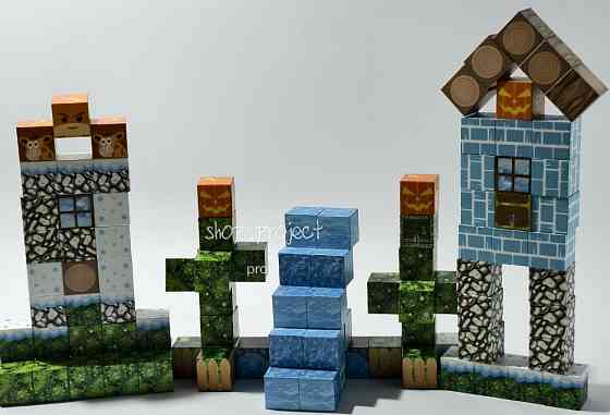 Магнитный конструктор Майнкрафт, конструктор Майнкрафт. Харьков