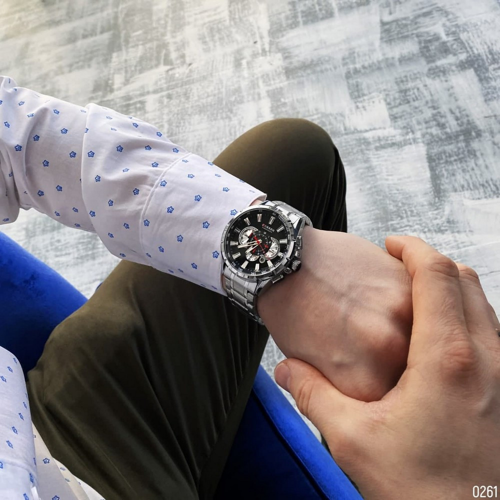 Curren 8363 Silver-Black Київ - фото 8