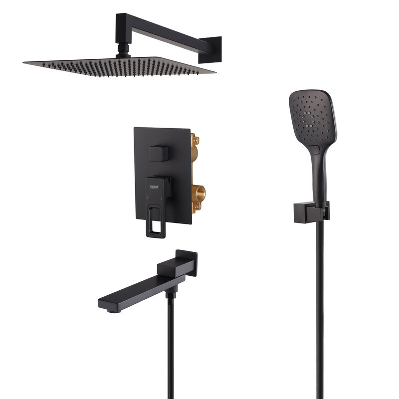 Душова система вбудована KOER KB-66009-05 3 функції (Колір чорний) (KR6020)   ( 26809 ) Харків - фото 9