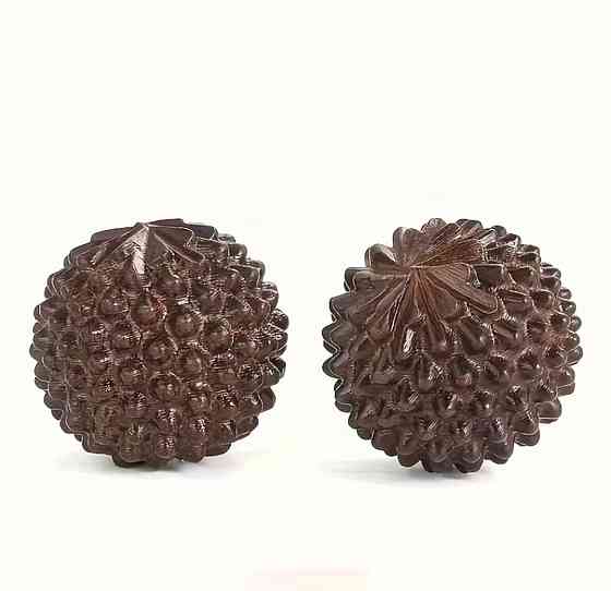 Масажні м’ячі дуріан 2 шт, антистрес для рук, масажер долонь, рефлексологія Київ