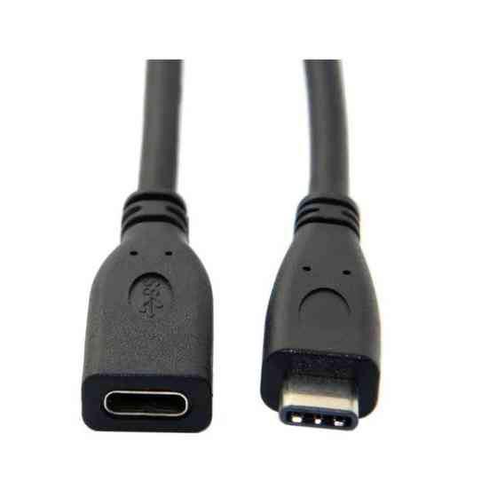 Кабель-подовжувач USB3.1 Type-C M - Type-C F 1.0 м Gen2, 20 Gbps, 4K 60Hz, 100W 5A Вінниця