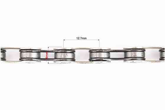 Ланцюг приводний 1/2х11/128х116L 10 швидкостей, сріблясто-чорна X10 Київ