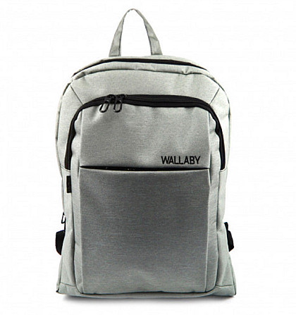 Рюкзак Wallaby 156 серый Киев - изображение 2