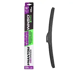Гибридная щётка стеклоочистителя WINSO PRO PHANTOM 16” (400 мм) – чистое стекло без усилий Ковель