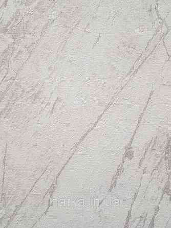 Шпалери вінілові на флізеліні AS creation Attico 1.06х10 під камінь мармур структурні світло-сірі білі Київ