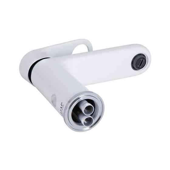 Змішувач для раковини Qtap Jay QTJAY270CRW45551 (k35), одноважільний, низький, Chrome/White Харків