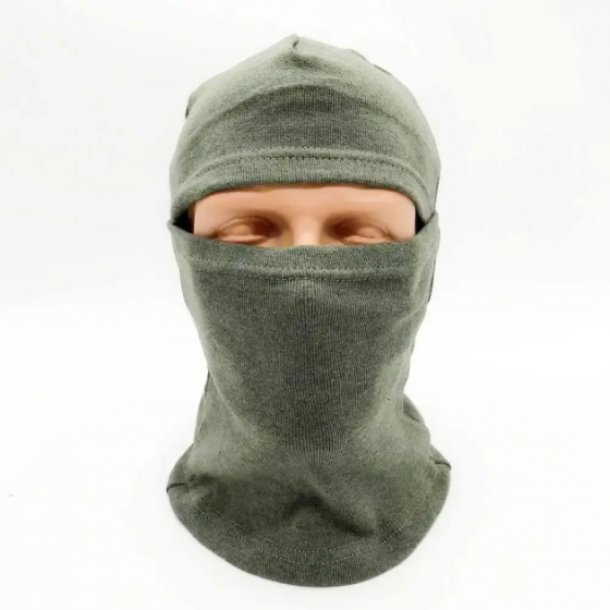 Балаклава утеплена на весну 2в1 для ЗСУ,унісекс,Зелена SBR Київ
