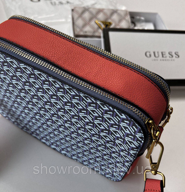 Женская сумка на плечо Guess (2339-1) Киев - изображение 2