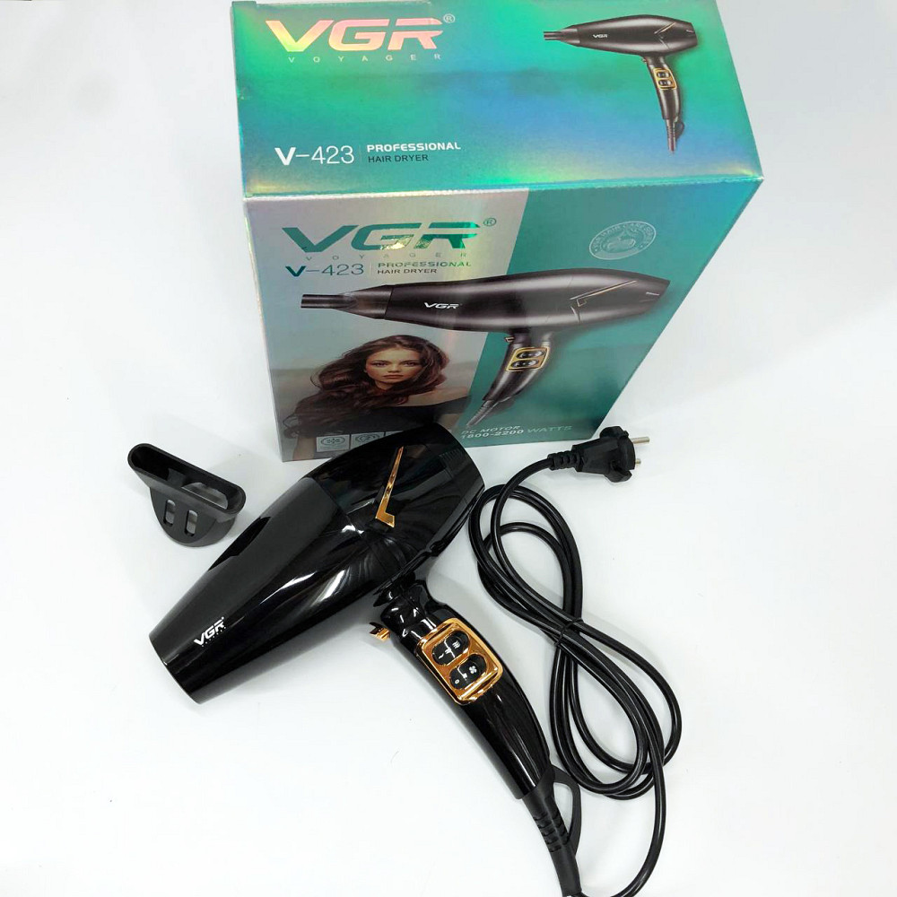 Фен для волос 2 режима температуры VGR V-423, Фен для укладки волос унивесальный Хороший UZ-32 Львов - изображение 8