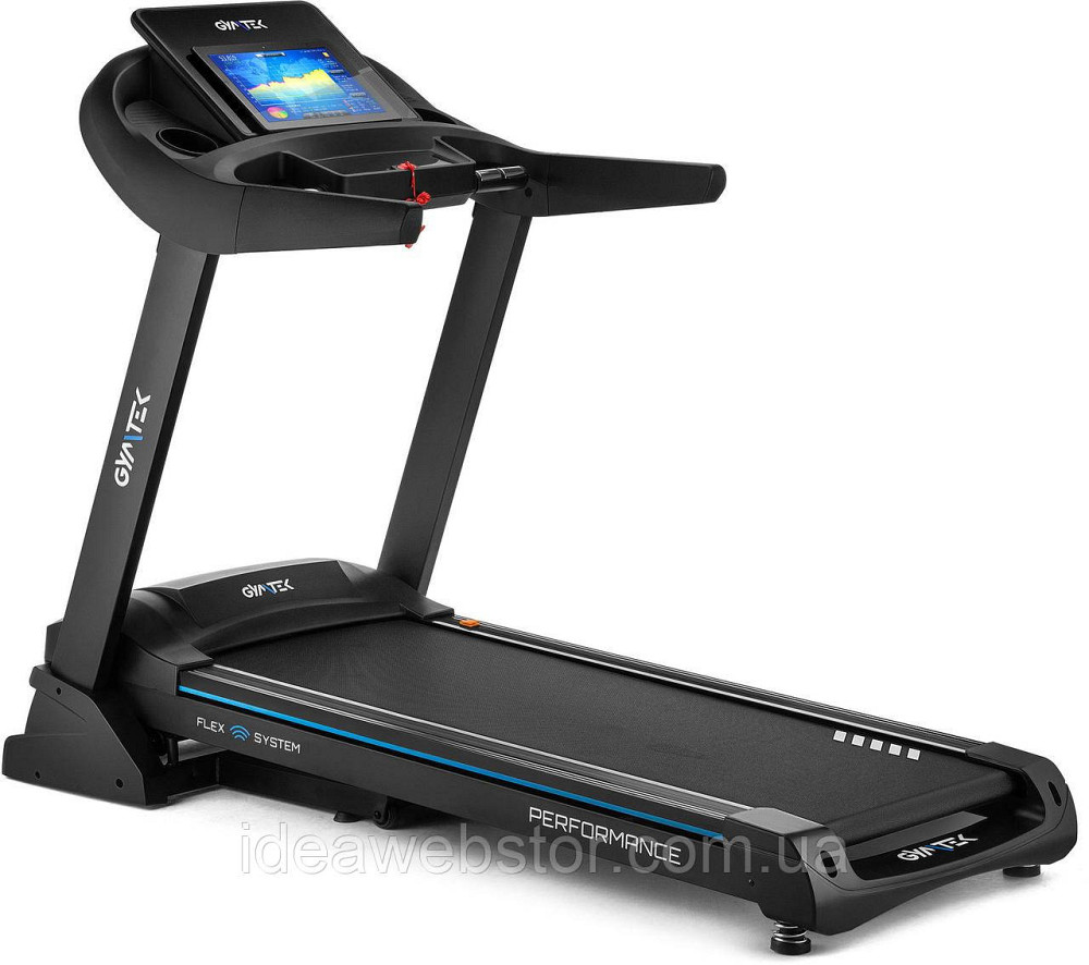 Бігова доріжка GYMTEK XT900 електрична складна для дому 20 км/год з автоматичним нахилом амортизацією двигуном 3 к.с. до 150 кг Київ - фото 8