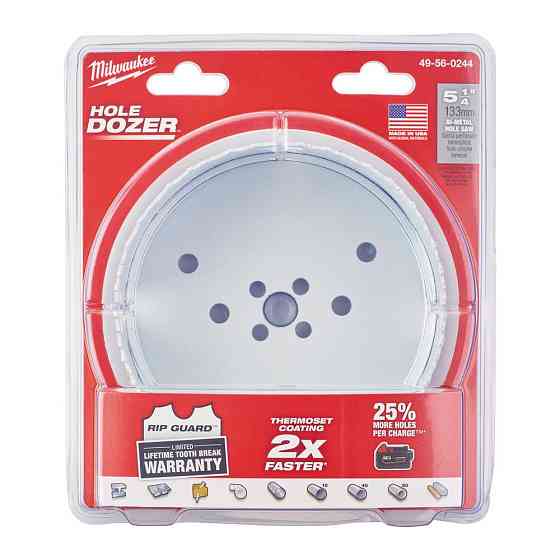 Коронка Bi-Metal MILWAUKEE, диаметр 133мм Одесса