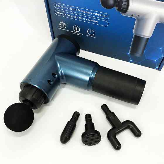 Массажный аппарат для расслабления мышц Fascial Gun KH-320, Шейный массажер электрический AY-31 Львов