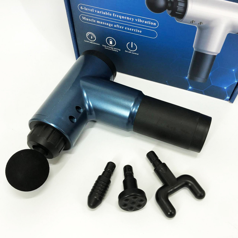 Массажный аппарат для расслабления мышц Fascial Gun KH-320, Шейный массажер электрический AY-31 Львов - изображение 4