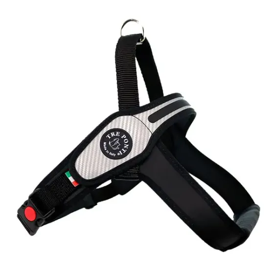 Шлея для великих собак Tre Ponti Size L Carbon Луцк