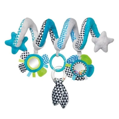 Іграшка на коляску Canpol Babies м яка спіраль блакитна (68/063_blu) Вінниця - фото 1