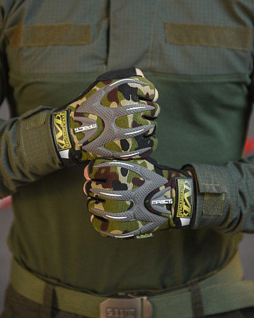 Рукавички тактичні чоловічі безпалі M-PACT Mechanix Одесса - изображение 3