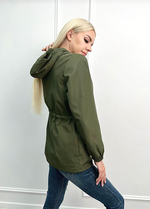 Жіноча подовжена вітровка на підкладці "Lexy" оптом | Батал Київ - фото 10