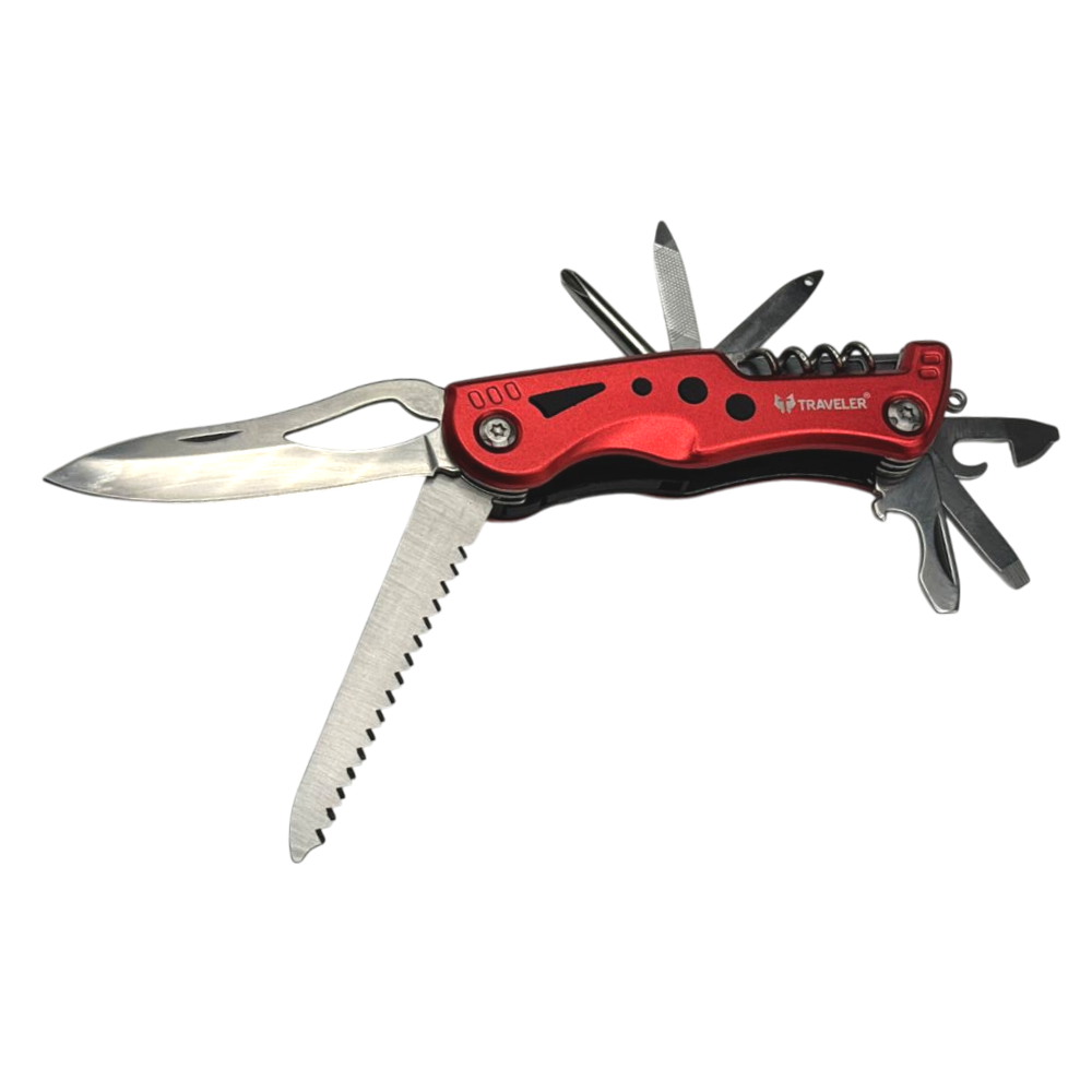 Мультитул швейцарський ніж Traveler M306 з ліхтариком Дніпро - фото 1
