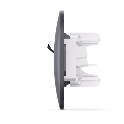 Комп'ютерна розетка Videx BINERA CAT6 + CAT6 подвійна черн (VF-BNSK2PC6-BG) Вінниця - фото 3