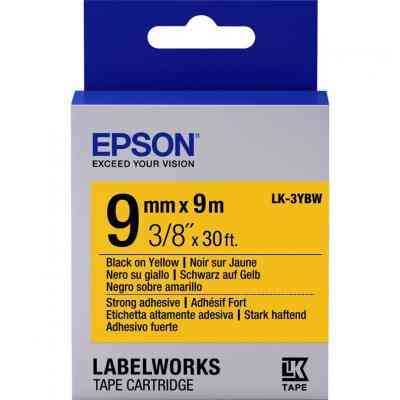 Лента для принтера этикеток Epson LK3YBW (C53S653005) Винница
