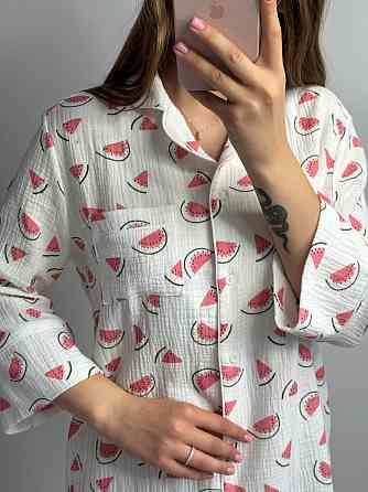 Женская муслиновая ночная сорочка Арбуз M-L Харьков