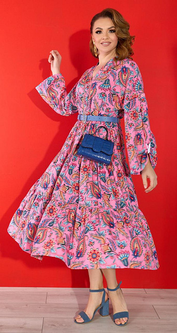 Стильное платье большого размера (50) Киев - изображение 1