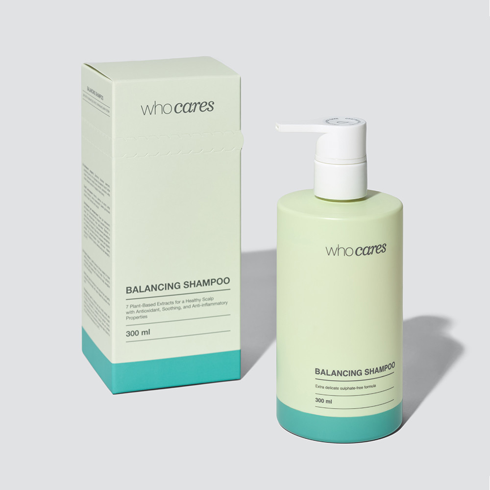 Шампунь безсульфатний Balancing Shampoo whocares 300 мл Київ - фото 3