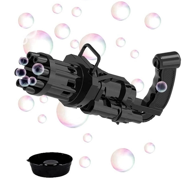 Пулемет с мыльными пузырями Миниган WJ 950 на батарейках 3АА от 3-х лет, с пузырьковым раствором 7934 Одесса - изображение 4