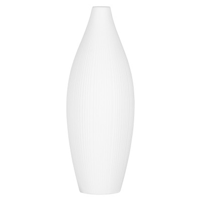 Ваза Ardesto Siena, 7х23см, порцеляна, білий (AR3806W) Винница - изображение 1