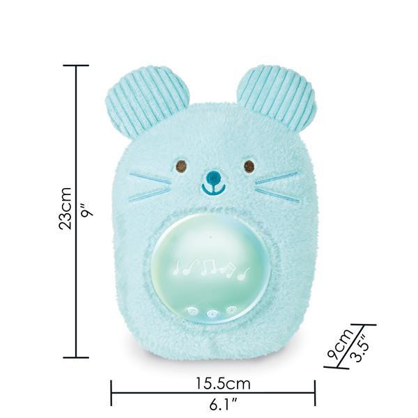 Музыкальная игрушка-ночник Hape Мышонок голубой (E0113) Харьков - изображение 2