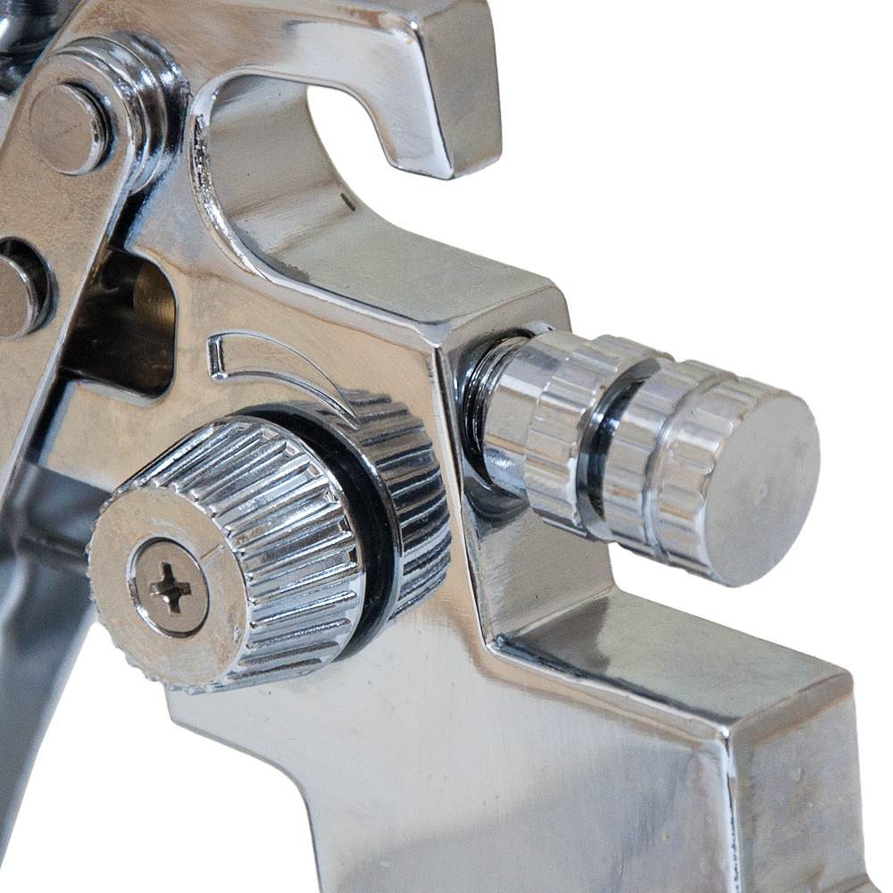 Sigma Краскораспылитель HVLP Ø1.3+1.8мм 140-280л/мин 6бар в/б 600мл (пласт) хром SIGMA (6812151 Коломыя - изображение 8