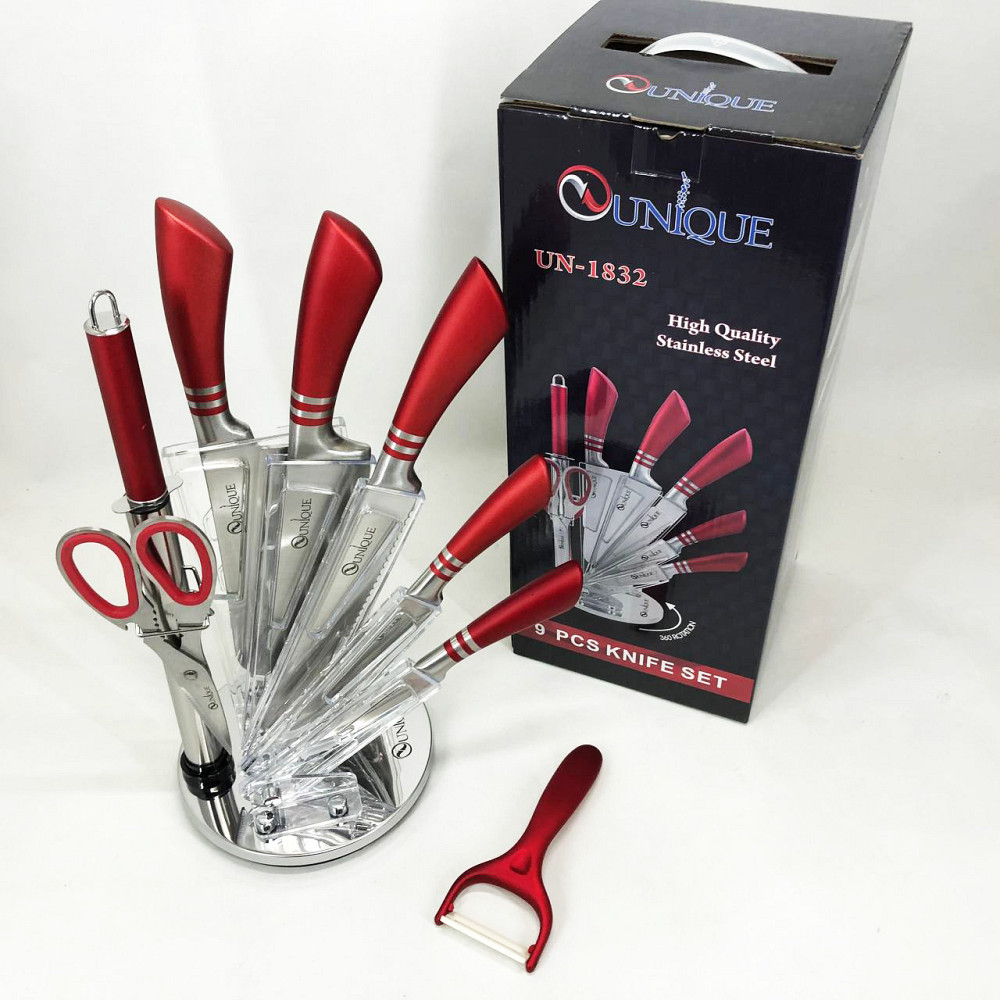 Кухонні ножі для готування, Кухонні ножі для нарізання Кухонний набір ножів нарізання WD-48 Львів - фото 2